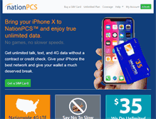 Tablet Screenshot of nationpcs.com